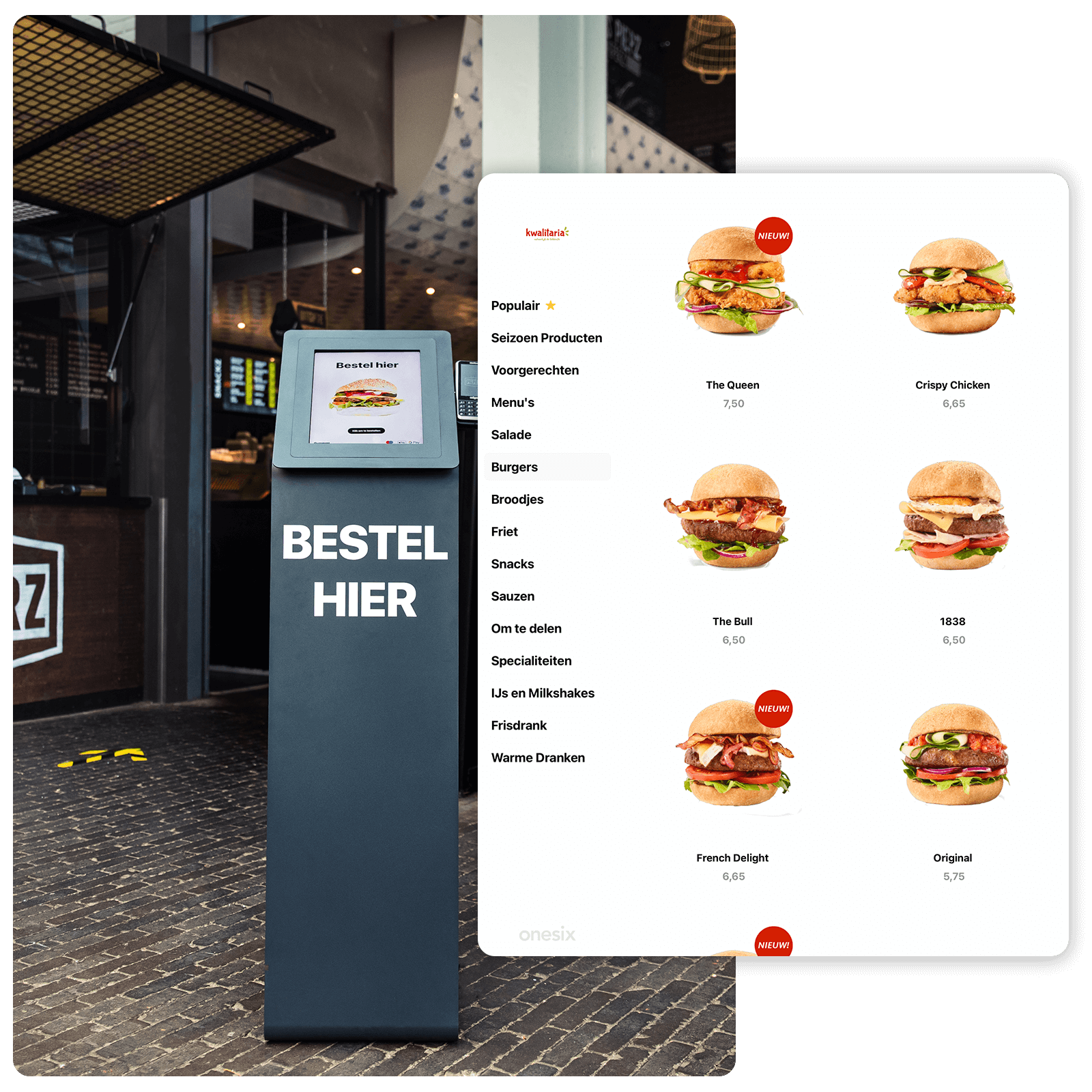 onesix bestelzuil