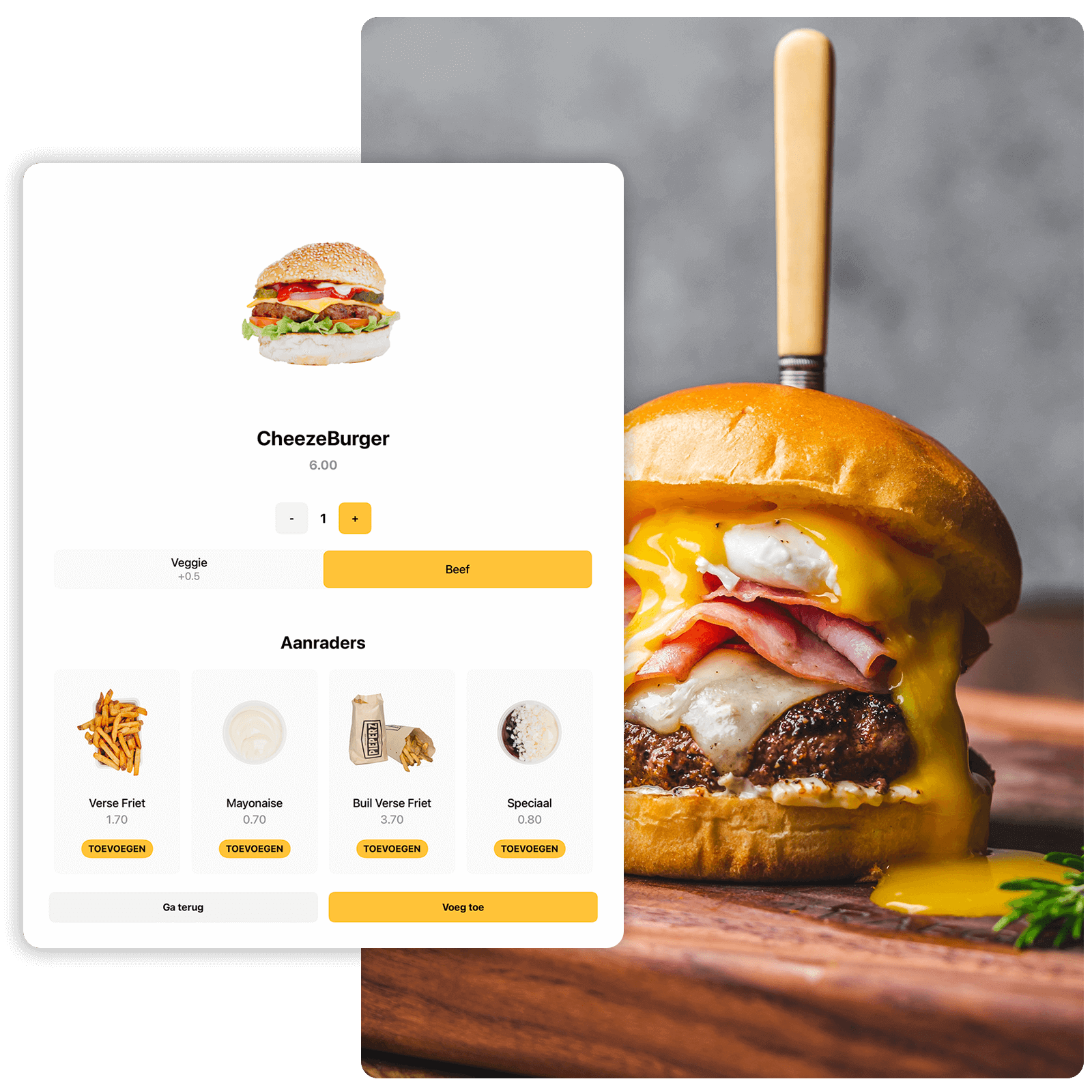 onesix kiosk menu