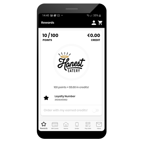 Waiterpro loyalty programma